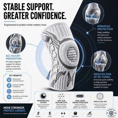 Professional Adjustable Knee Support Brace
